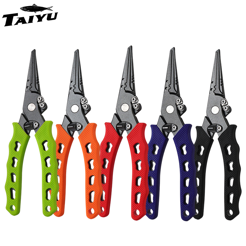 Fishing Equipment And Accessories - TAIYU 5-Color Stainless Steel Lure Pliers