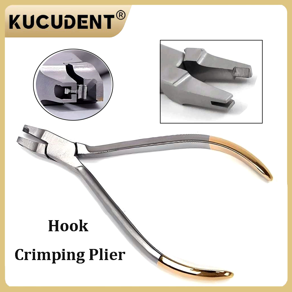 Fishing Pliers - KUCUDENT 1PC Dental Crimpable Hook Placement