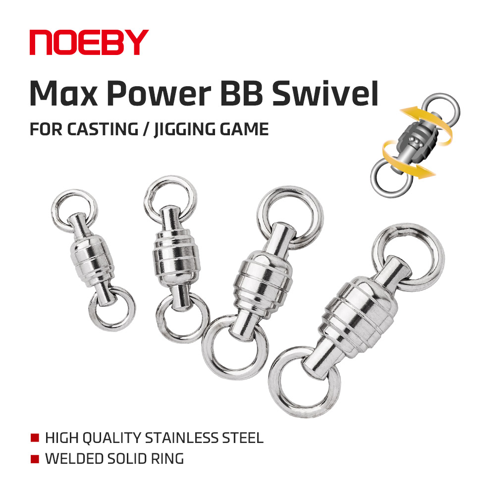 Quality Fishing Equipment - NOEBY Max Power BB Swivel High