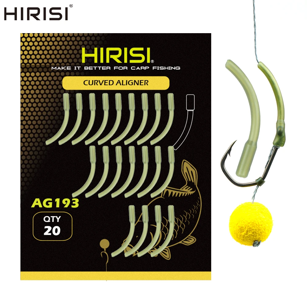 Quality Fishing Equipment - Hirisi 20pcs Carp Hook Sleeves,Anti-Tangle Carp