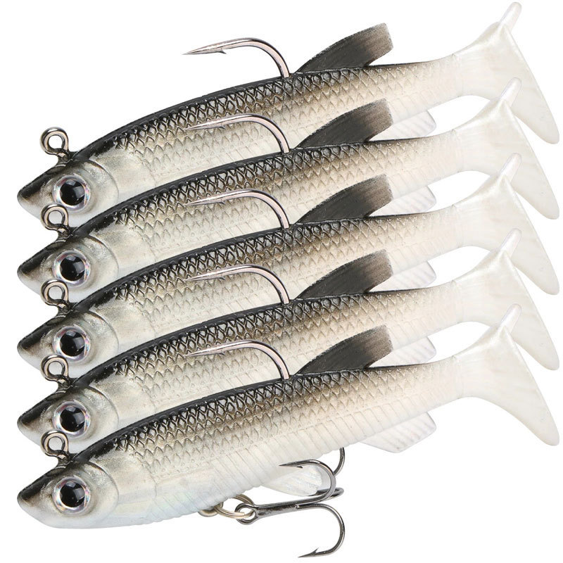 8pcs Kit Fishing Lure Soft Lur - đánh giá và giá Saltwater Fishing Hook