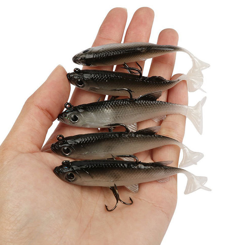 8pcs Kit Fishing Lure Soft Lur - đánh giá và giá Saltwater Fishing Hook