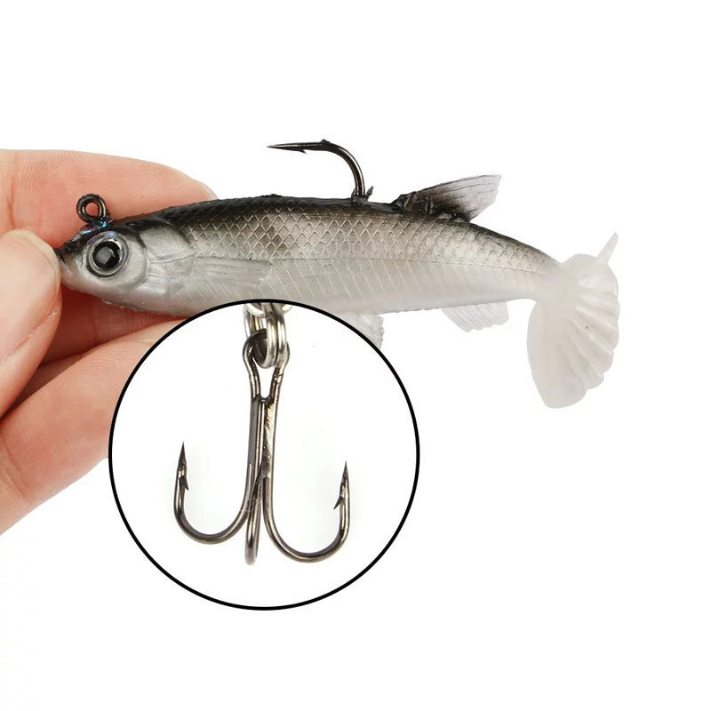 8pcs Kit Fishing Lure Soft Lur - đánh giá và giá Saltwater Fishing Hook