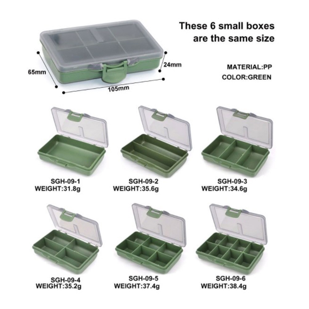 4/8grids Separate Storage Box, - đánh giá và giá Fishing Equipment Box