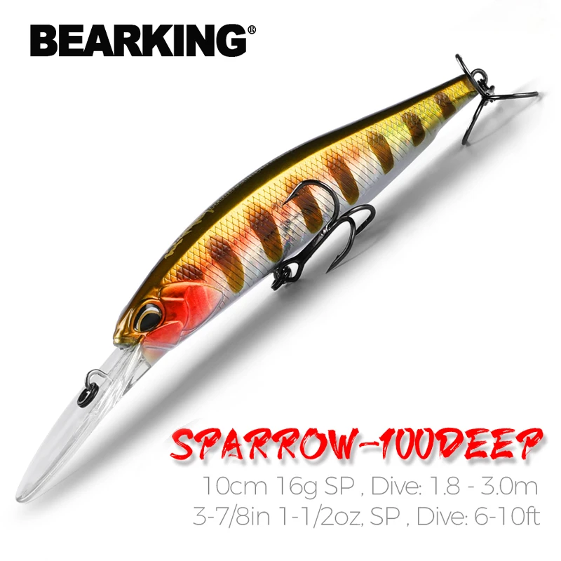 BEARKING 10cm 16g Super Magnet - đánh giá và giá Quality Fishing Equipment