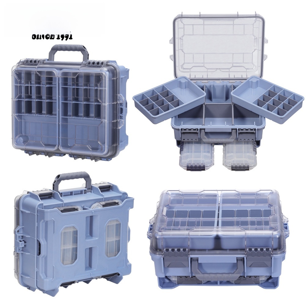 1pc Waterproof Double Layer Po - đánh giá và giá Fishing Equipment Box