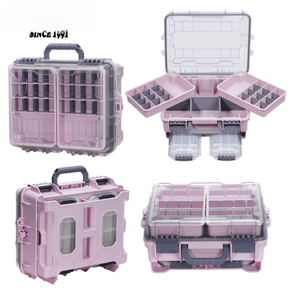 1pc Waterproof Double Layer Po - đánh giá và giá Fishing Equipment Box