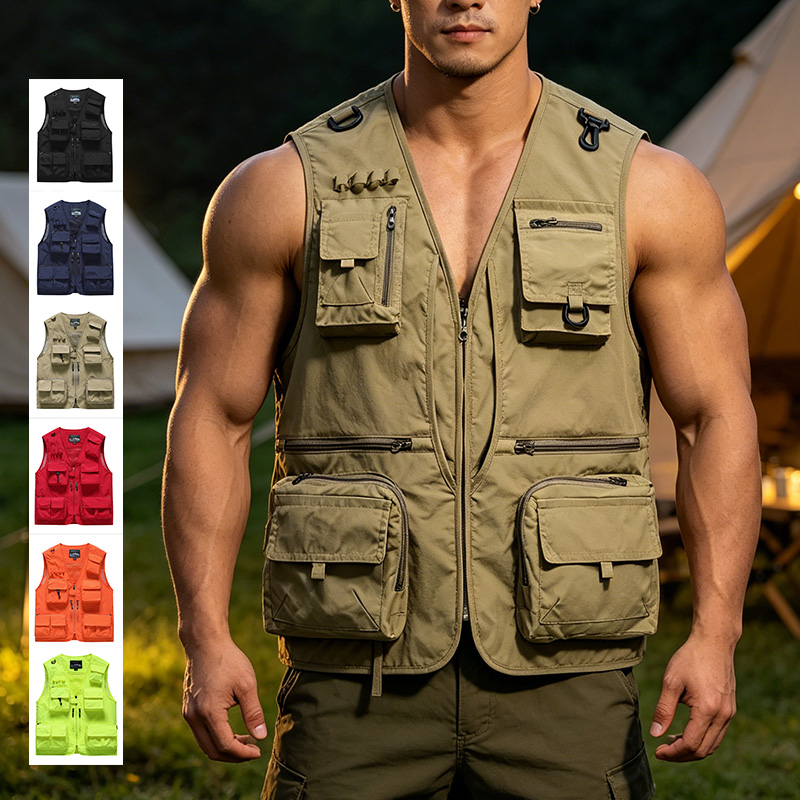 Summer Work Vest for Outdoor A - đánh giá và giá Fishing Vest Jacket