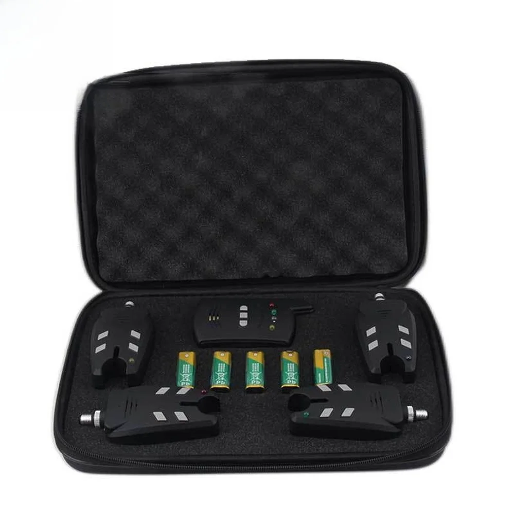 Fishing Alarm Set Box 1+4 With - đánh giá và giá Fishing Equipment Box