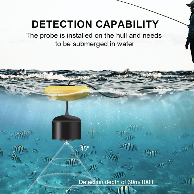 Sonar Fish Detector Lightweigh - đánh giá và giá Fishing Equipment In English