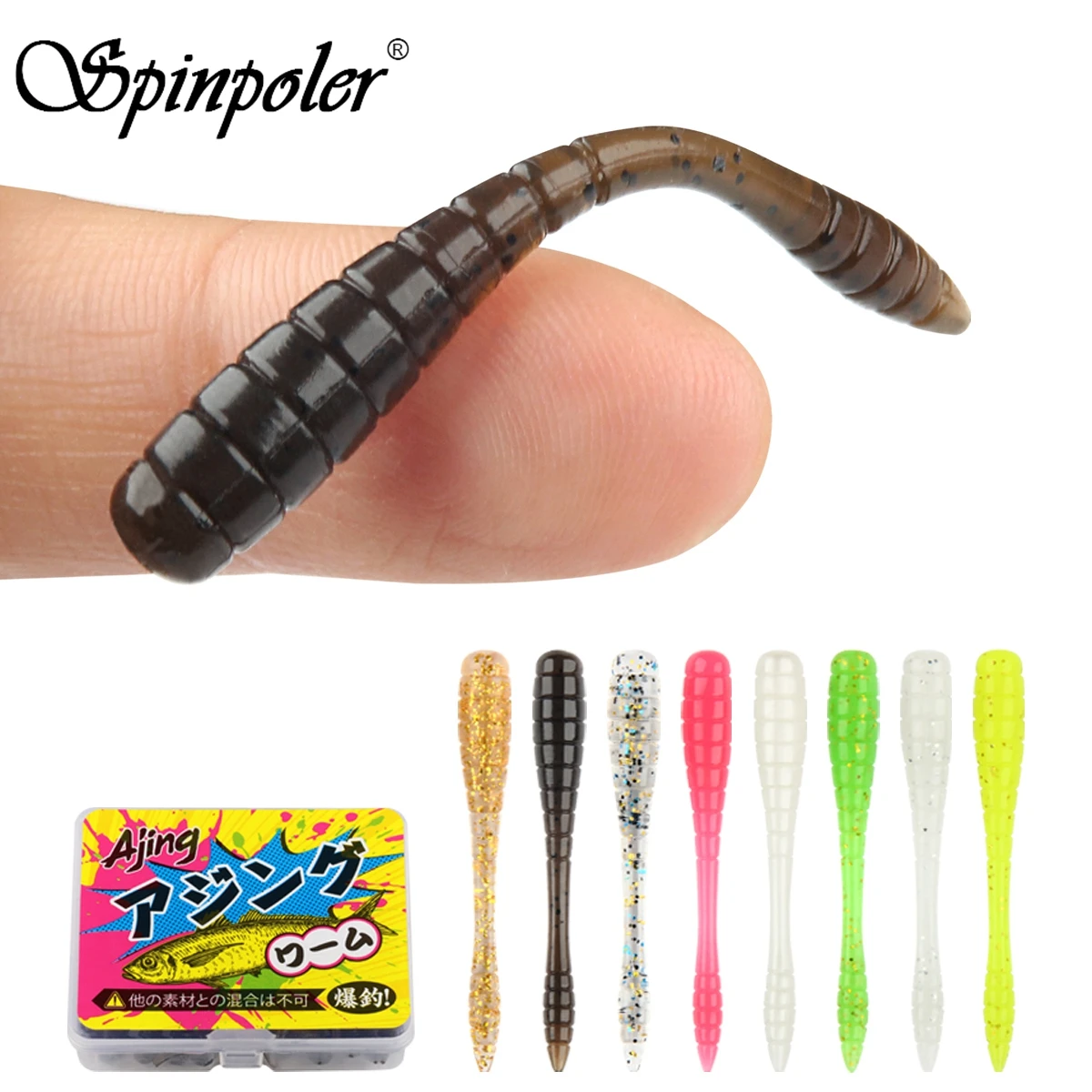 Spinpoler TPR Ajing Soft Lures - đánh giá và giá Quality Fishing Equipment