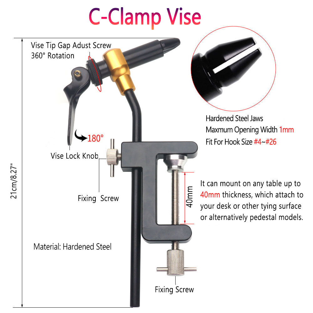 8pc/Set Hardened Steel C-Clamp - đánh giá và giá Fishing Pliers