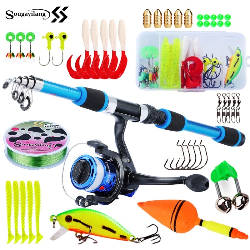 Sougayilang Kids Fishing Pole  - đánh giá và giá Saltwater Fishing Hook